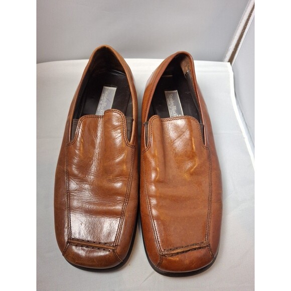 STANLEY BLACKER Men\'s Leather Loafers Brown Slip-On Made in Italy Size 10 M main image 10
